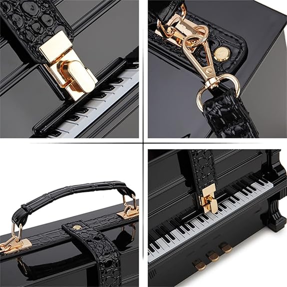 Handbag in the shape of Real Piano