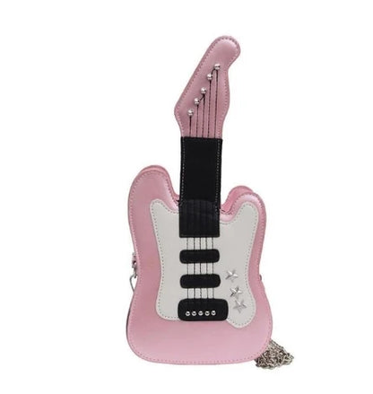 Women's Shoulder Bag Mini Guitar