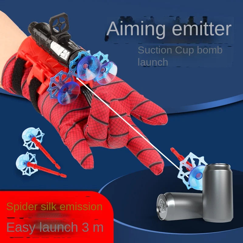 Spiderman Action  Children Toys Glove Launcher