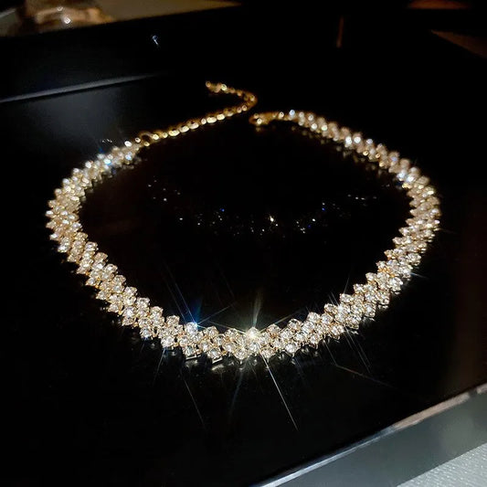 Luxury Rhinestone Choker