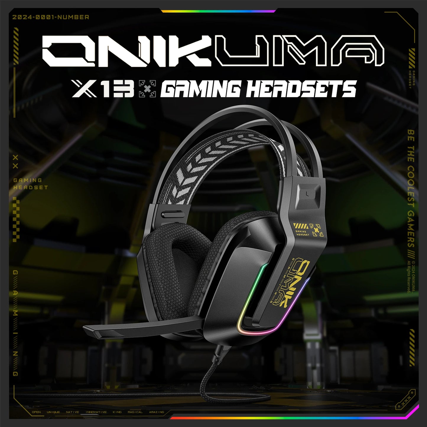 ONIKUMA Professional Gaming Headset