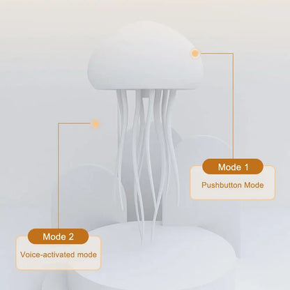 Cartoon Dancing Jellyfish Night Light