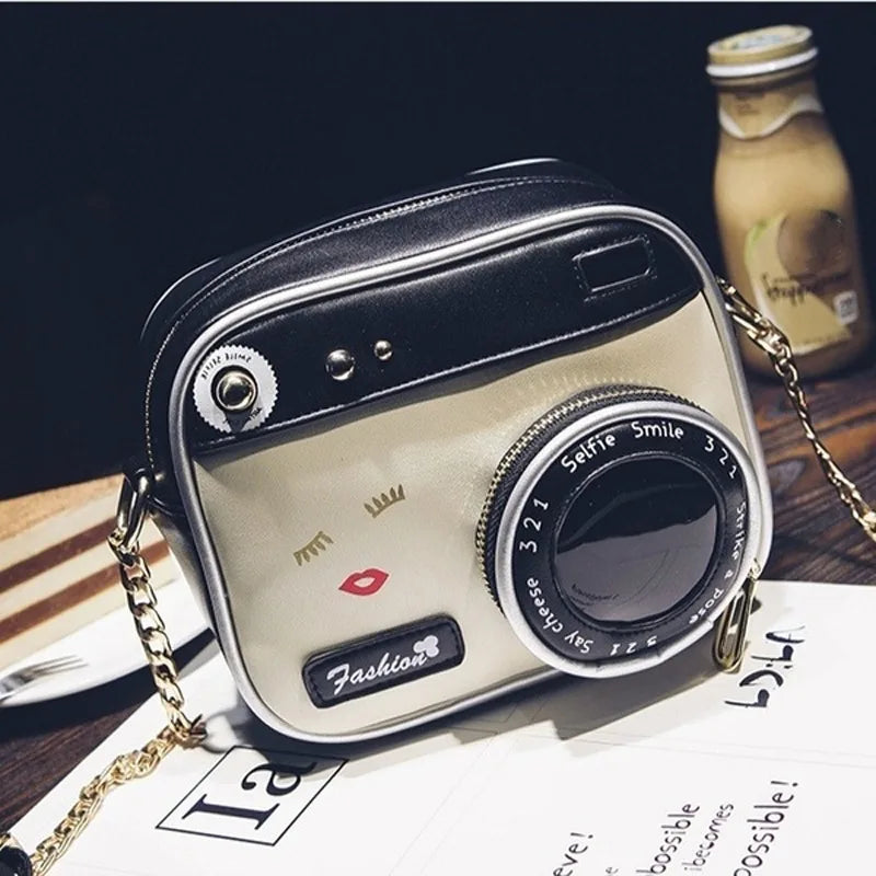 Retro Camera Shaped Women's Shoulder