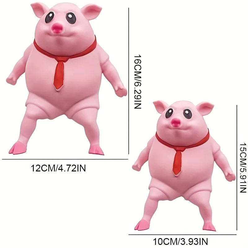 Squishy Pink Pig Toy for Adults | Stress Relief | Fun & Therapeutic