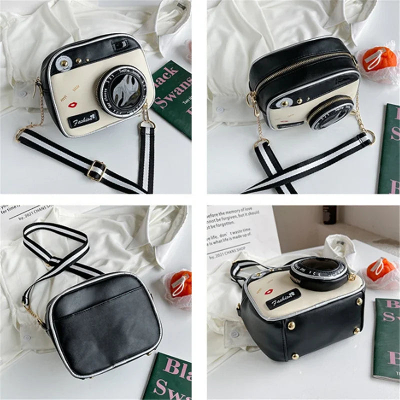 Retro Camera Shaped Women's Shoulder