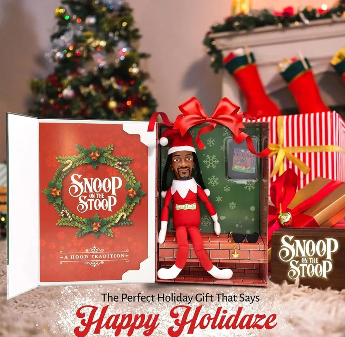 Perfect Christmas Gift on a Snoop Dogg  Elf - Buy 2 Get 1 FREE