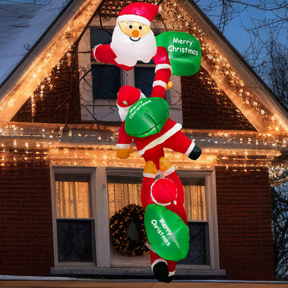 Santa Claus Inflatable with LED Lights