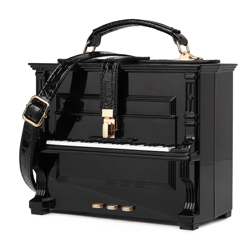 Handbag in the shape of Real Piano