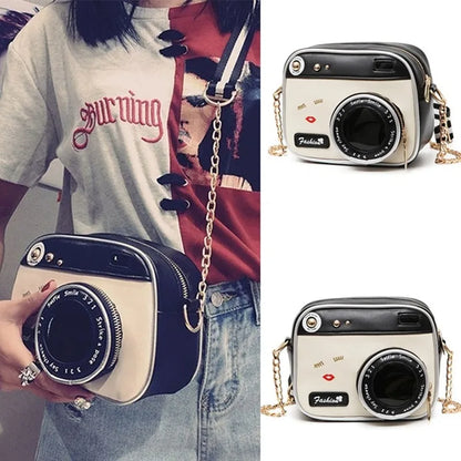 Retro Camera Shaped Women's Shoulder