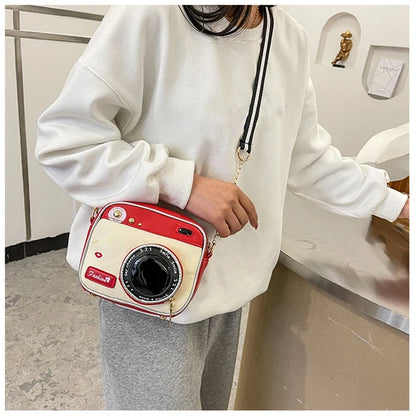 Retro Camera Shaped Women's Shoulder