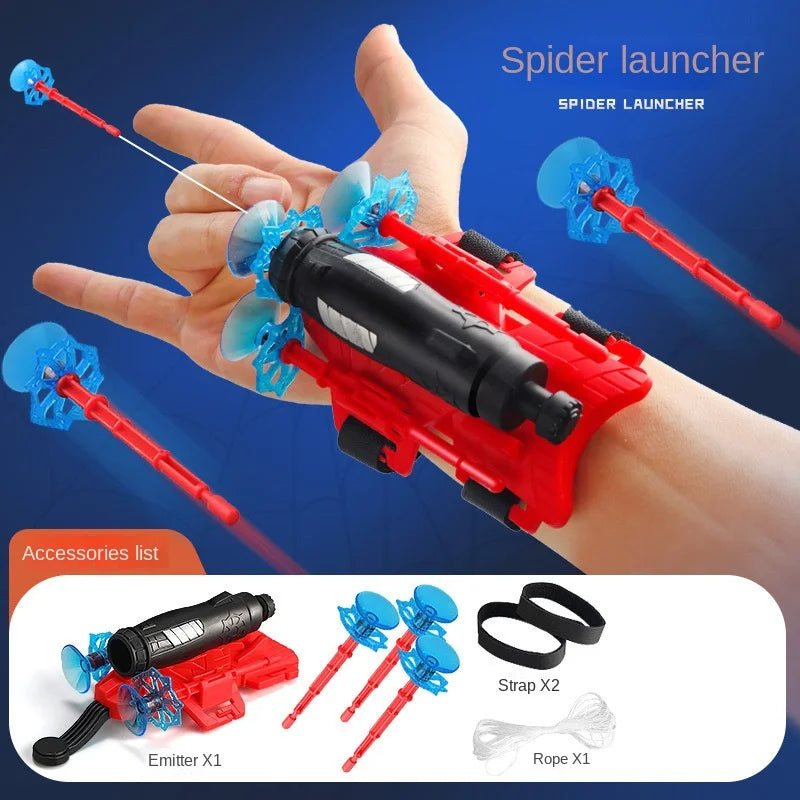 Spiderman Action  Children Toys Glove Launcher