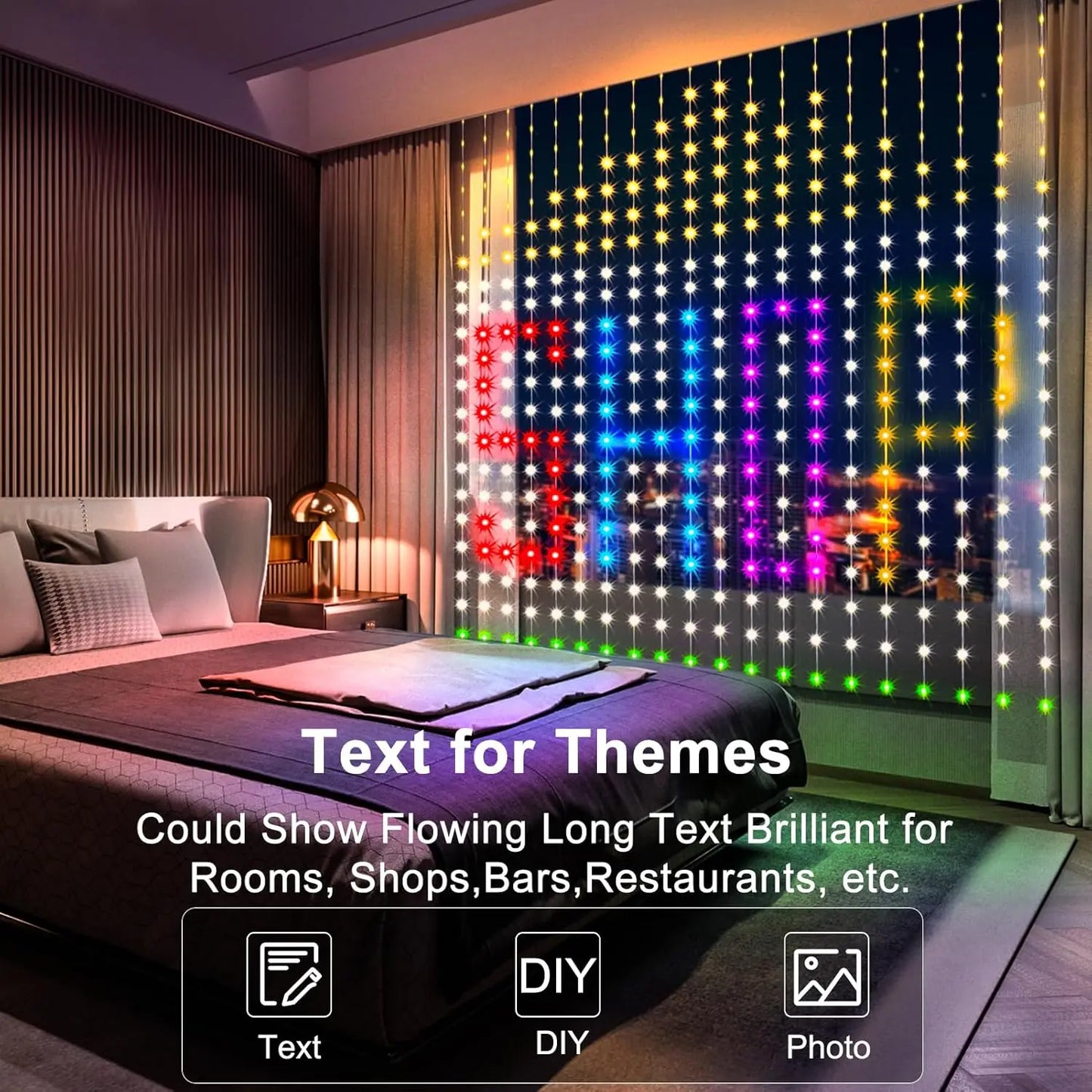 Smart Curtain Lights